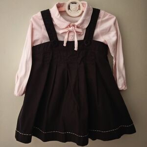 2/25 Japanese Luxury kids brand BEBE little girl dress